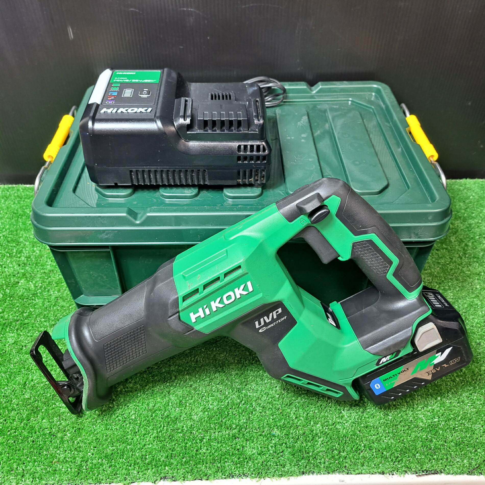 【中古】★ハイコーキ(HIKOKI ※旧:日立工機) コードレスセーバーソー CR36DMA(2XPZ) ※バッテリー1個商品です【岩槻店】｜アクトツール店