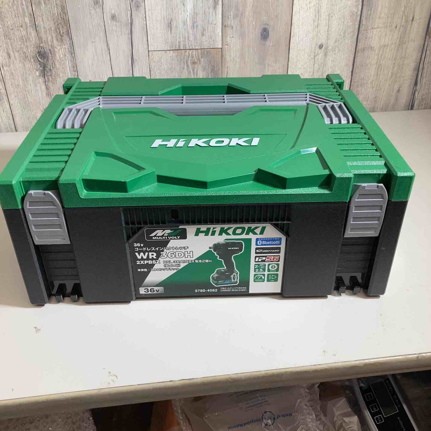 【新古】★ハイコーキ(HIKOKI ※旧:日立工機) コードレスインパクトレンチ WR36DH(2XPSZ)【戸田店】