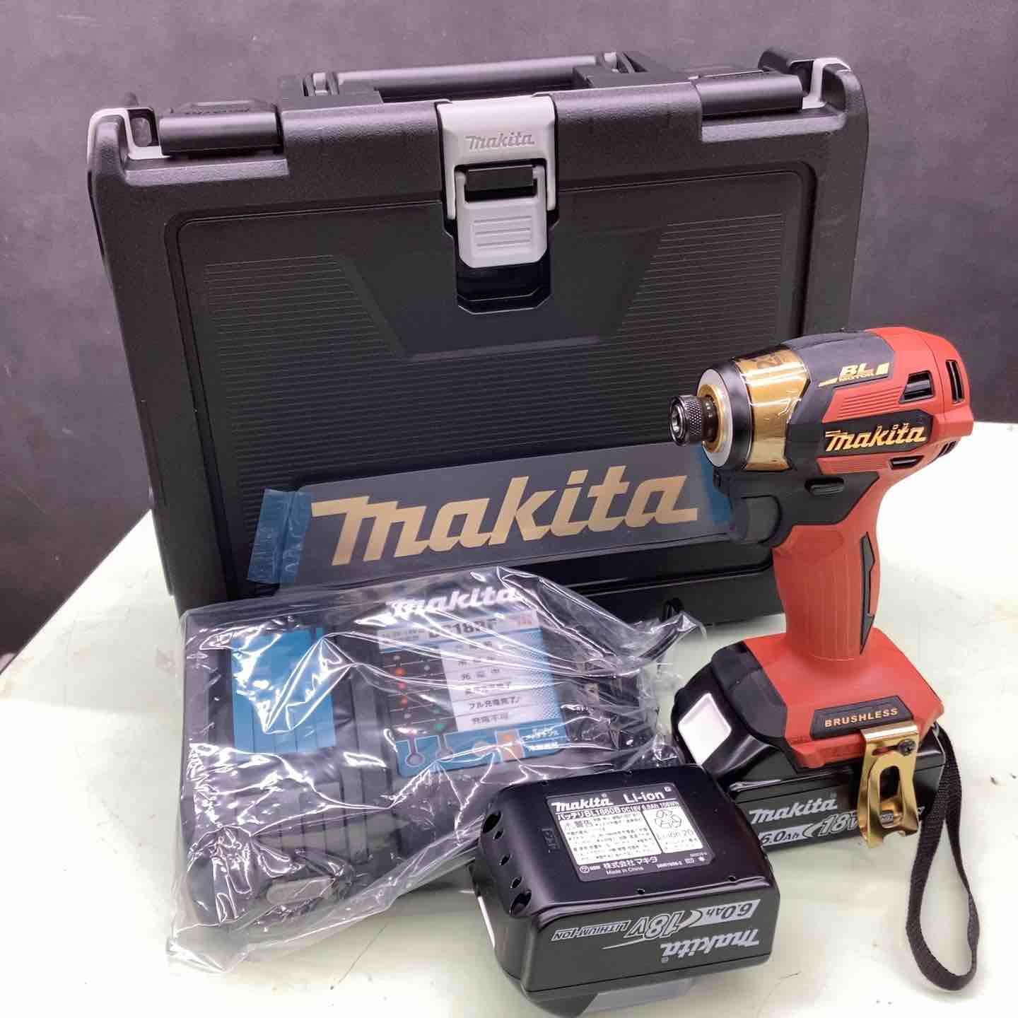 【新古】★マキタ(makita) コードレスインパクトドライバー TD173DGXPR LXT20周年不死化制限事項色合い 割り増し金赤いこと【草加店】