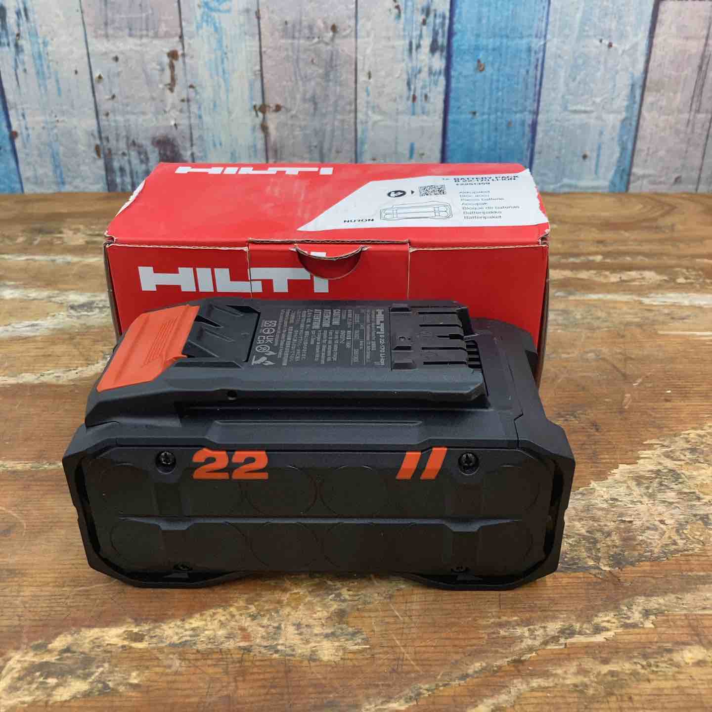 【新古】★ヒルティ(Hilti) リチウムイオンバッテリー B22-170 Nuron ニューロン 22V/8.0Ah【柏店】