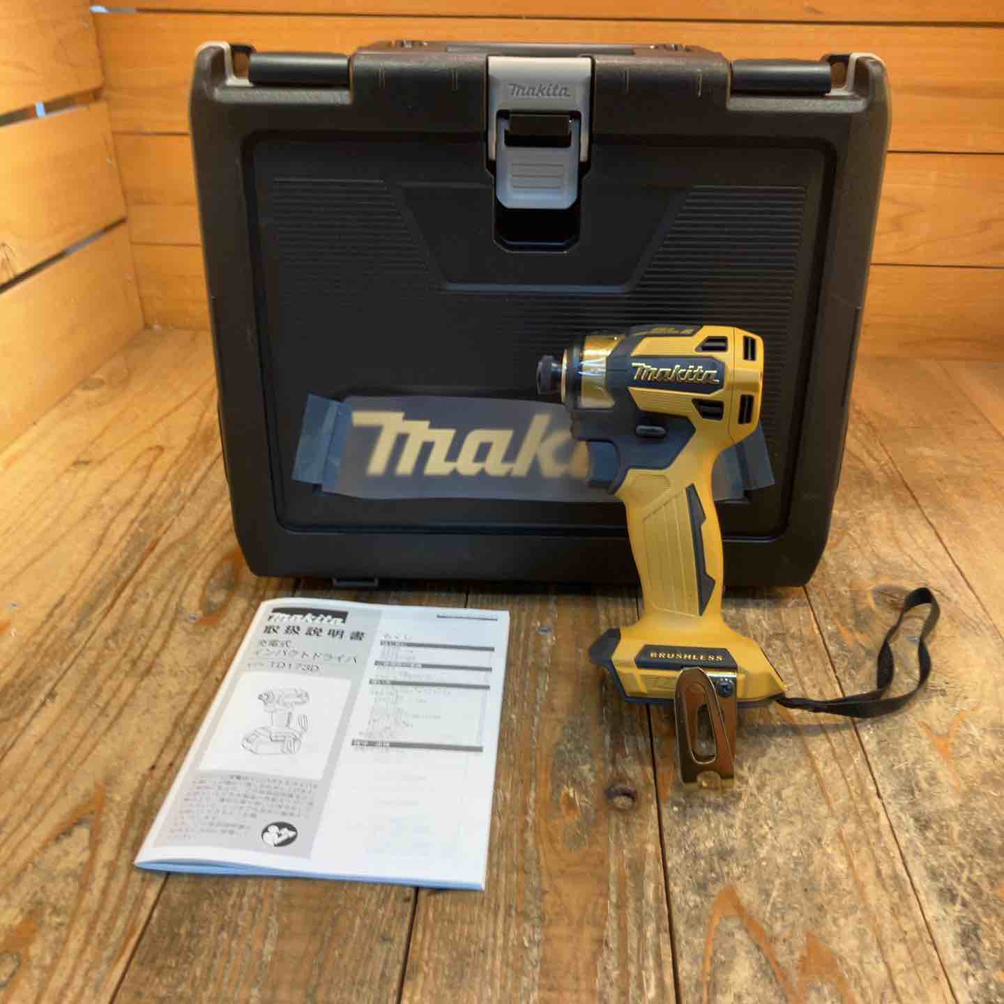 【新古】◇マキタ(makita) コードレスインパクトドライバー TD173DZPY LTX20周年限定色 プレミアムイエロー 本体のみ【所沢店】｜アクトツール店