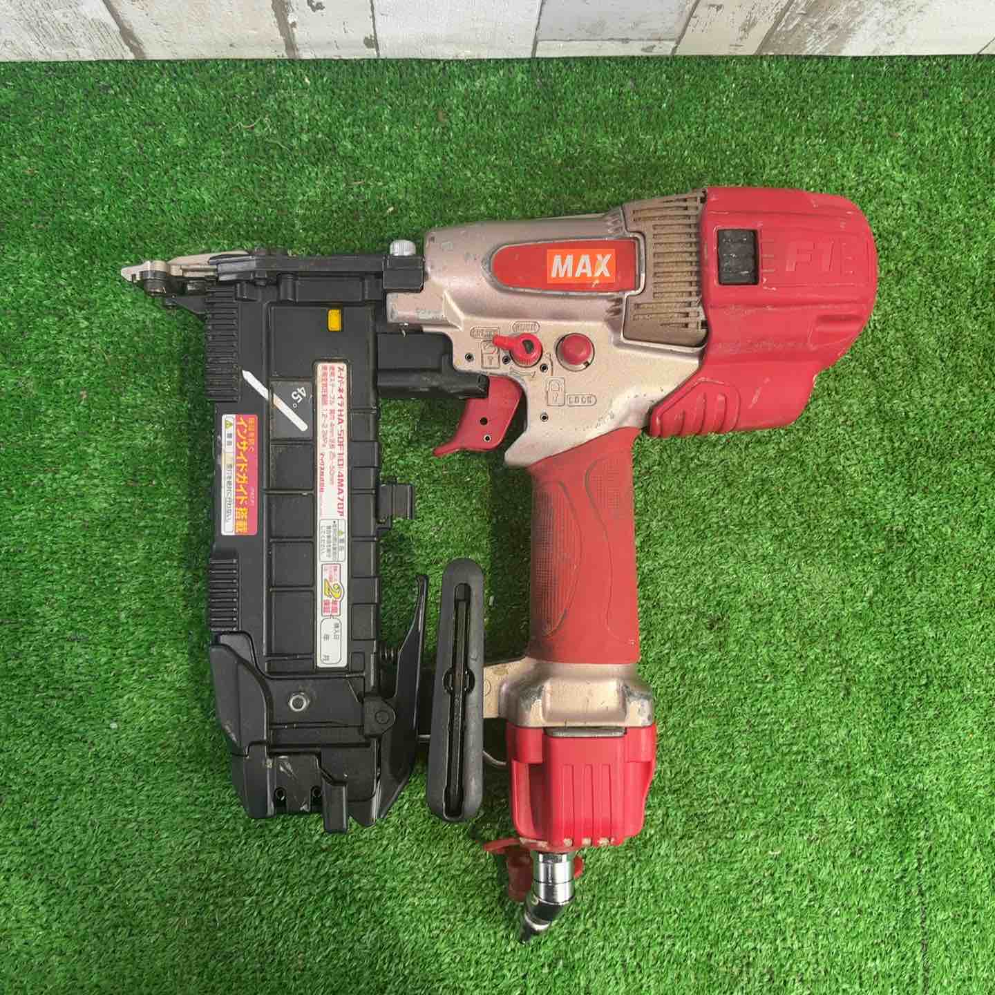 【中古】マックス(MAX) 高圧フロアタッカ HA-50F1(D)/4MA立ち会い場【町田店】