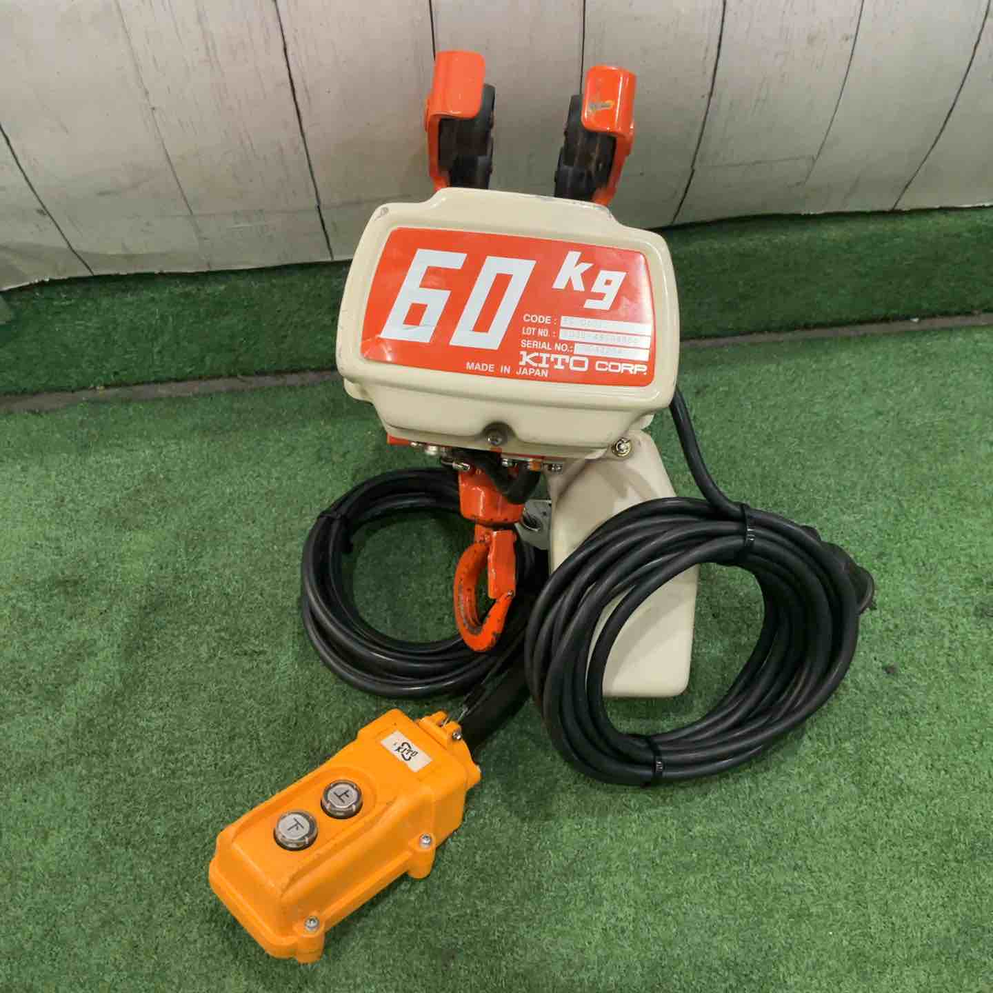 【中古】★KITO(キトー) チェーン店立ちはだかる ED06ST【三角江店】