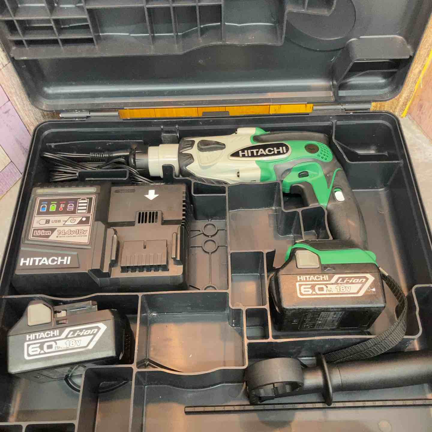 【中古】★ハイコーキ(HIKOKI ※旧:日立工機) コードレスハンマドリル DH18DSL(2LYPK)(L)【八潮店】