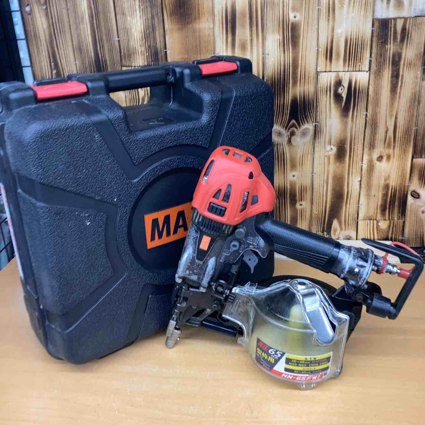 【中古】★マックス(MAX) 高圧大気圏釘打ち機 HN-65FW1【越谷店】