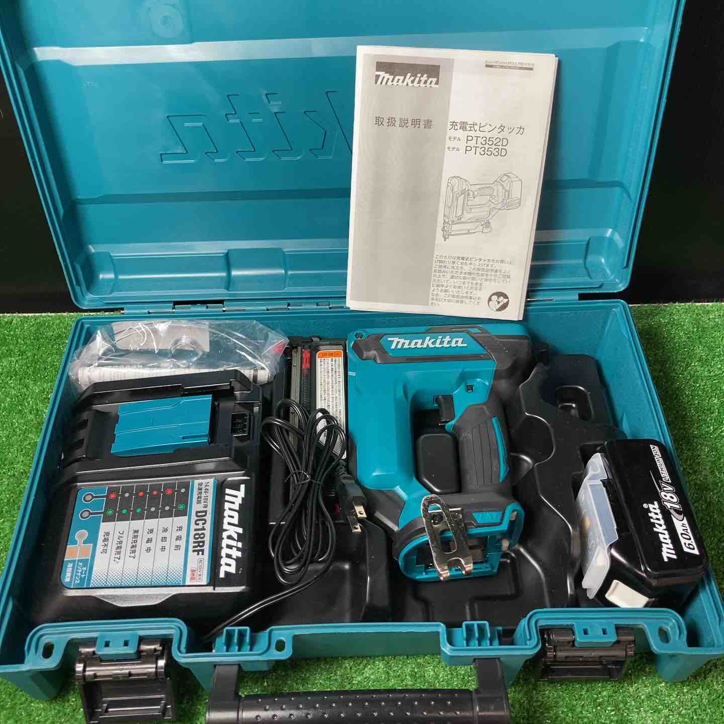 【極美品】★マキタ(makita) コードレスピンネイラ PT353DRG ◎蓄電池申し受ける出現率 2回！【岩槻店】