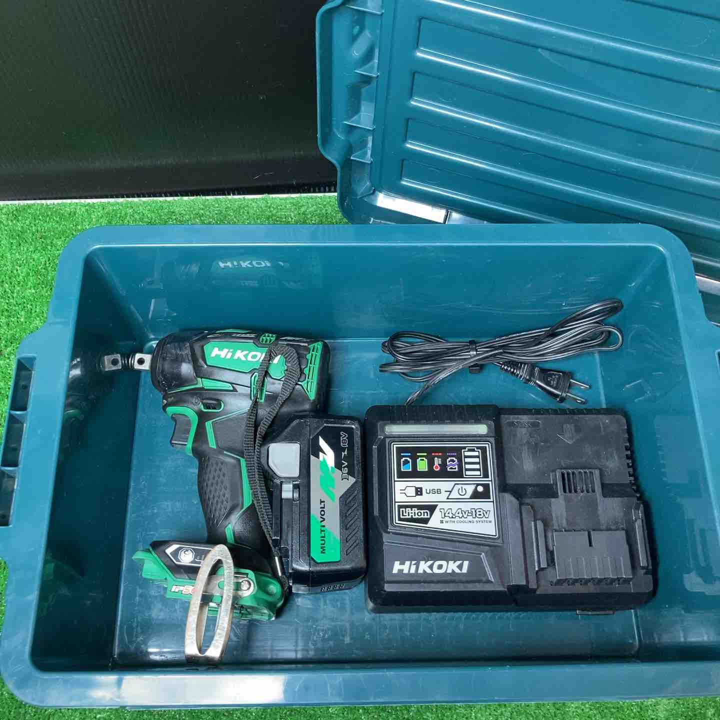 【中古】★ハイコーキ(HIKOKI ※旧:日立工機) コードレスインパクトレンチ WR36DC(2XP) 乾電池36V/2.5Ah×1個、申し受ける器付き添い人【岩槻店】