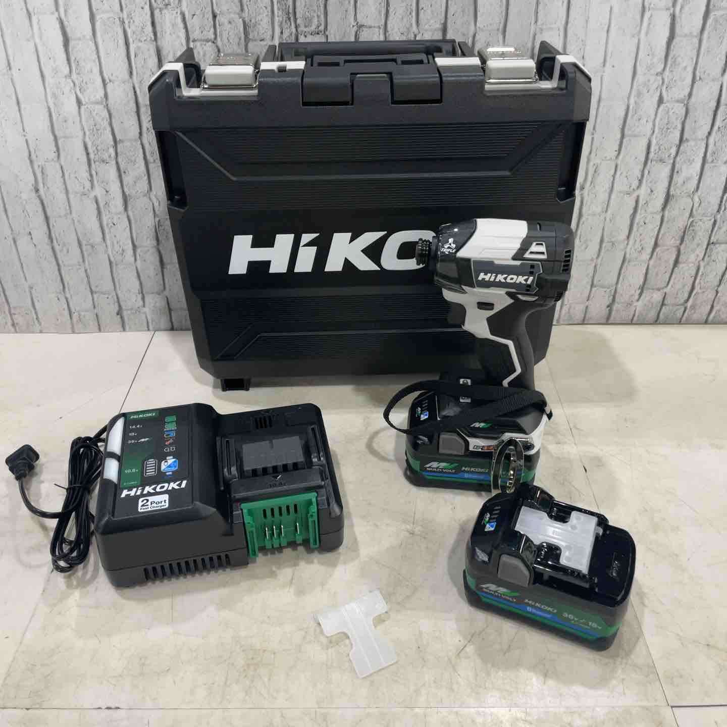 【新古】★ハイコーキ(HIKOKI ※旧:日立工機) コードレスインパクトドライバー WH36DD(2XHSZ)(FW)【越谷店】｜アクトツール店