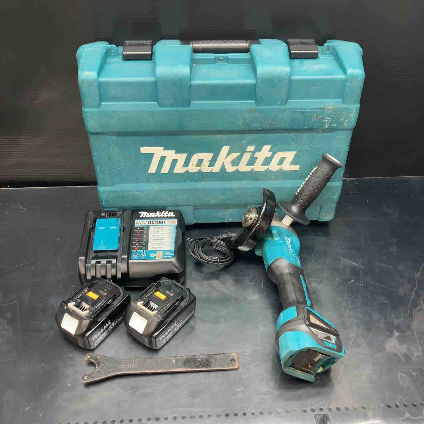 【中古】マキタ(makita) 125粍コードレスディスクグラインダ GA512DRGX【川越店】