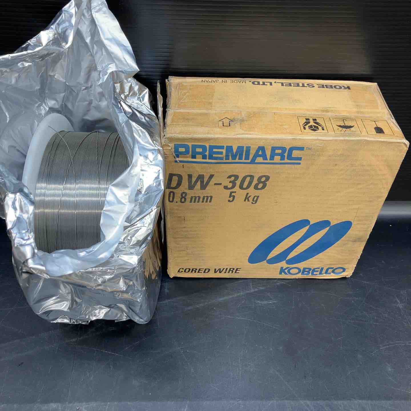 【新古】神戸製鋼所 SUS304溶接 ステンレス鋼鋼(マグカップ原料品) 溶接針金 DW-308 0.8粍-5kg【川越店】
