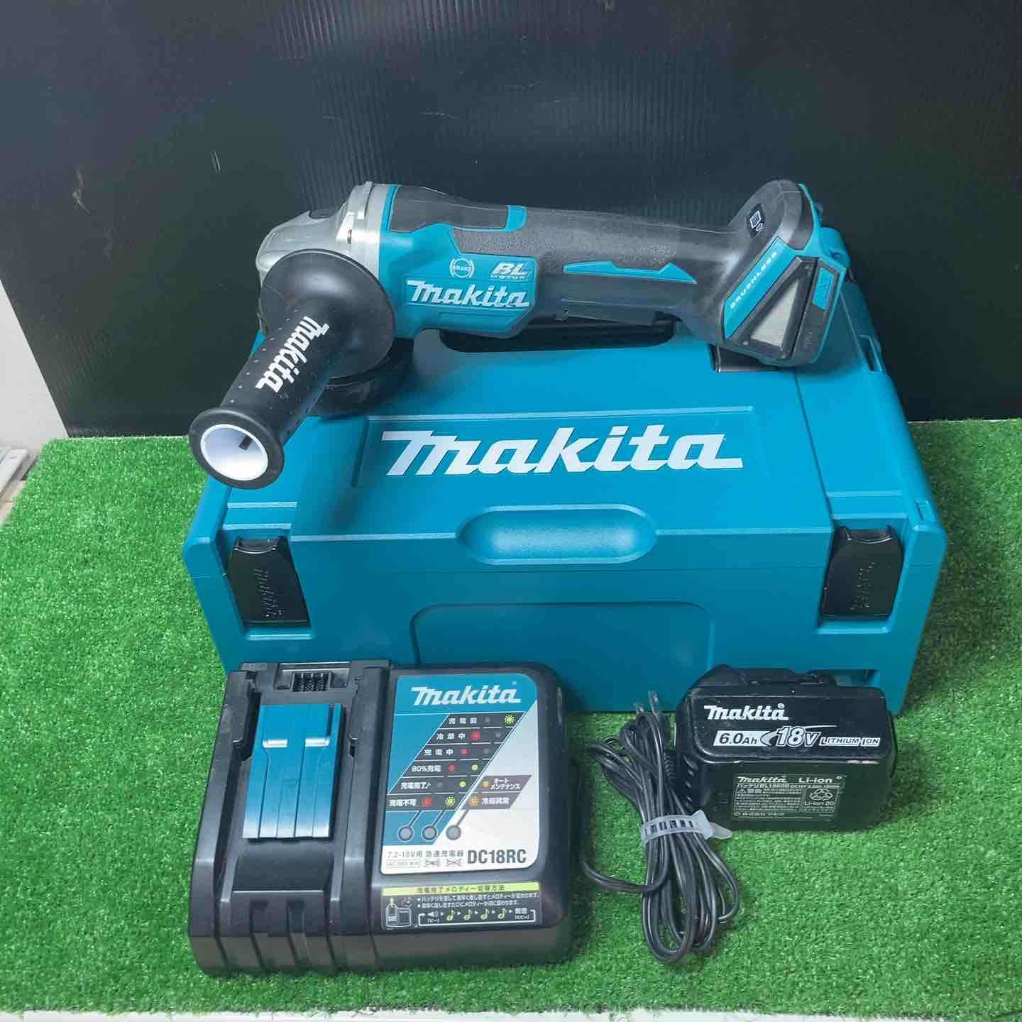 【中古】マキタ(makita) 100粍コードレスディスクグラインダ GA408DRG【岩槻店】