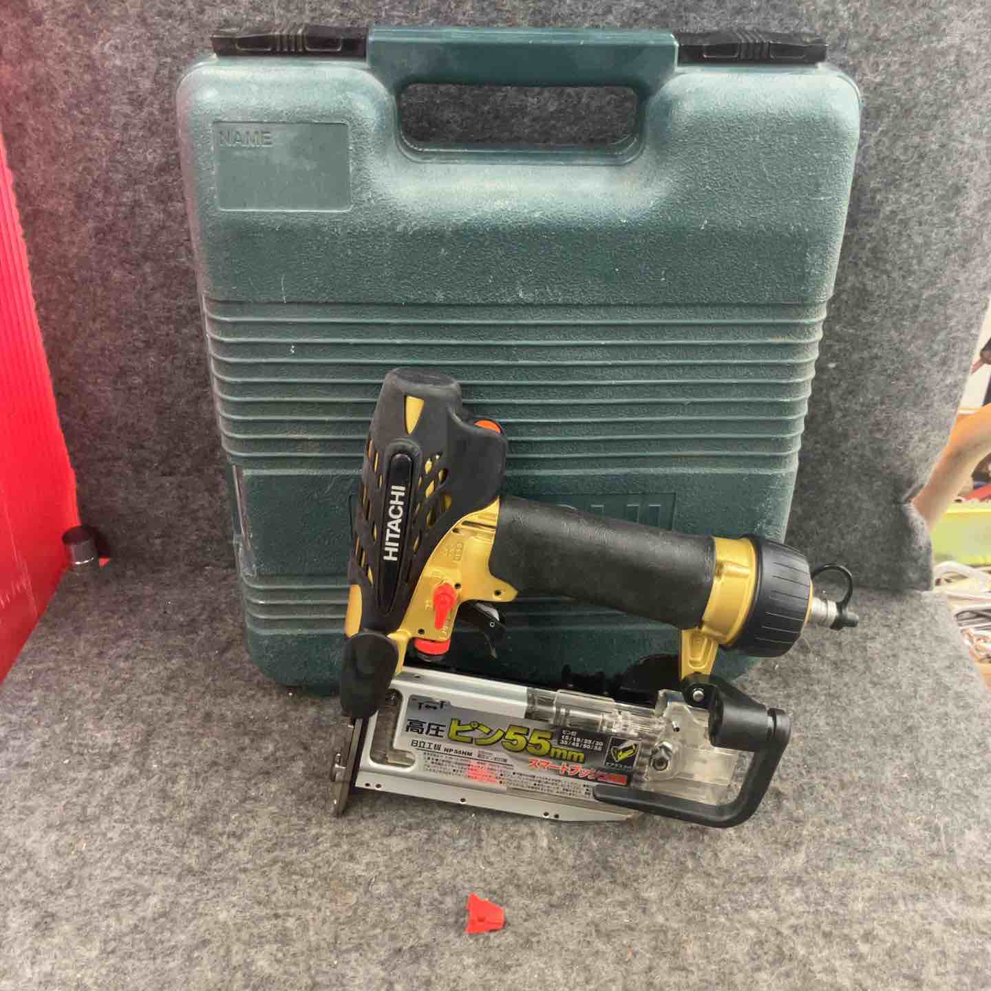 【中古】★ハイコーキ(HIKOKI ※旧:日立工機) 高圧ピンネイラ NP55HM【鴻巣店】