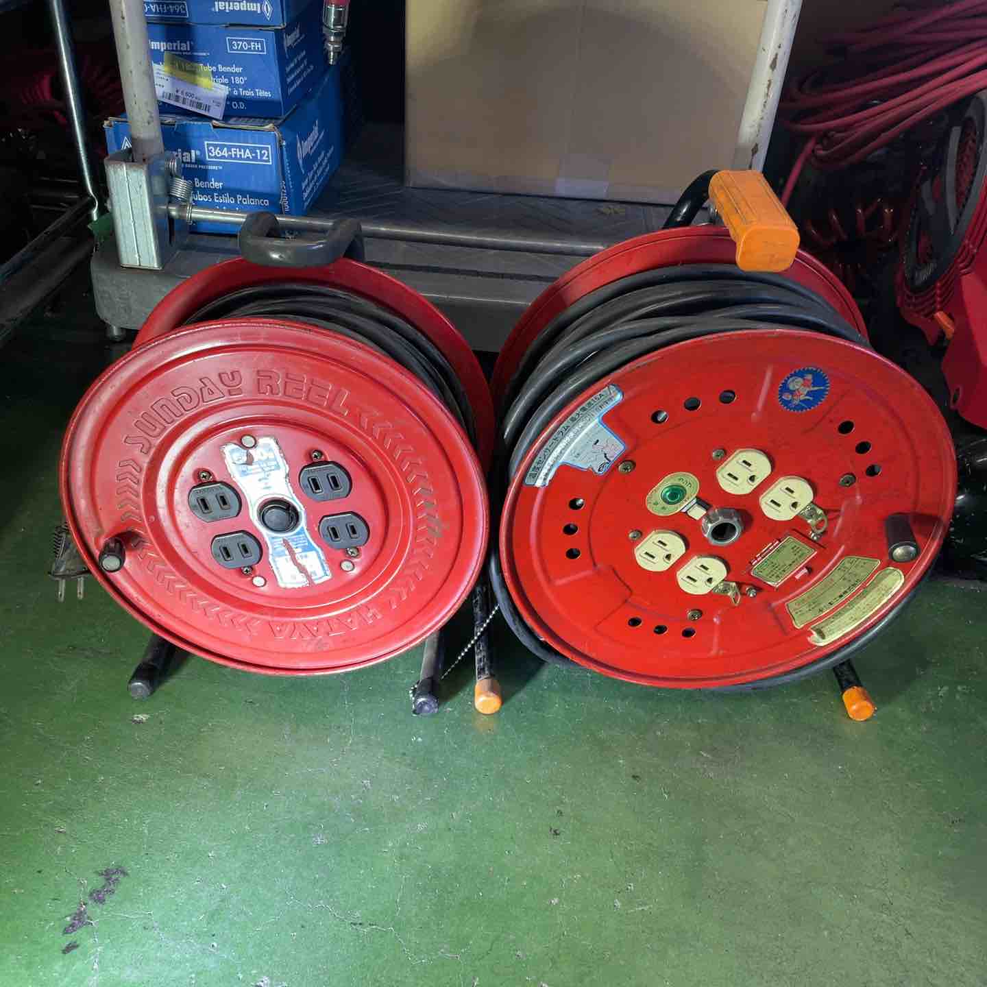 【中古】屋内用電気工膜鳴楽器/吊りひも木管 30ｍ 2台まとめ【桶川店】