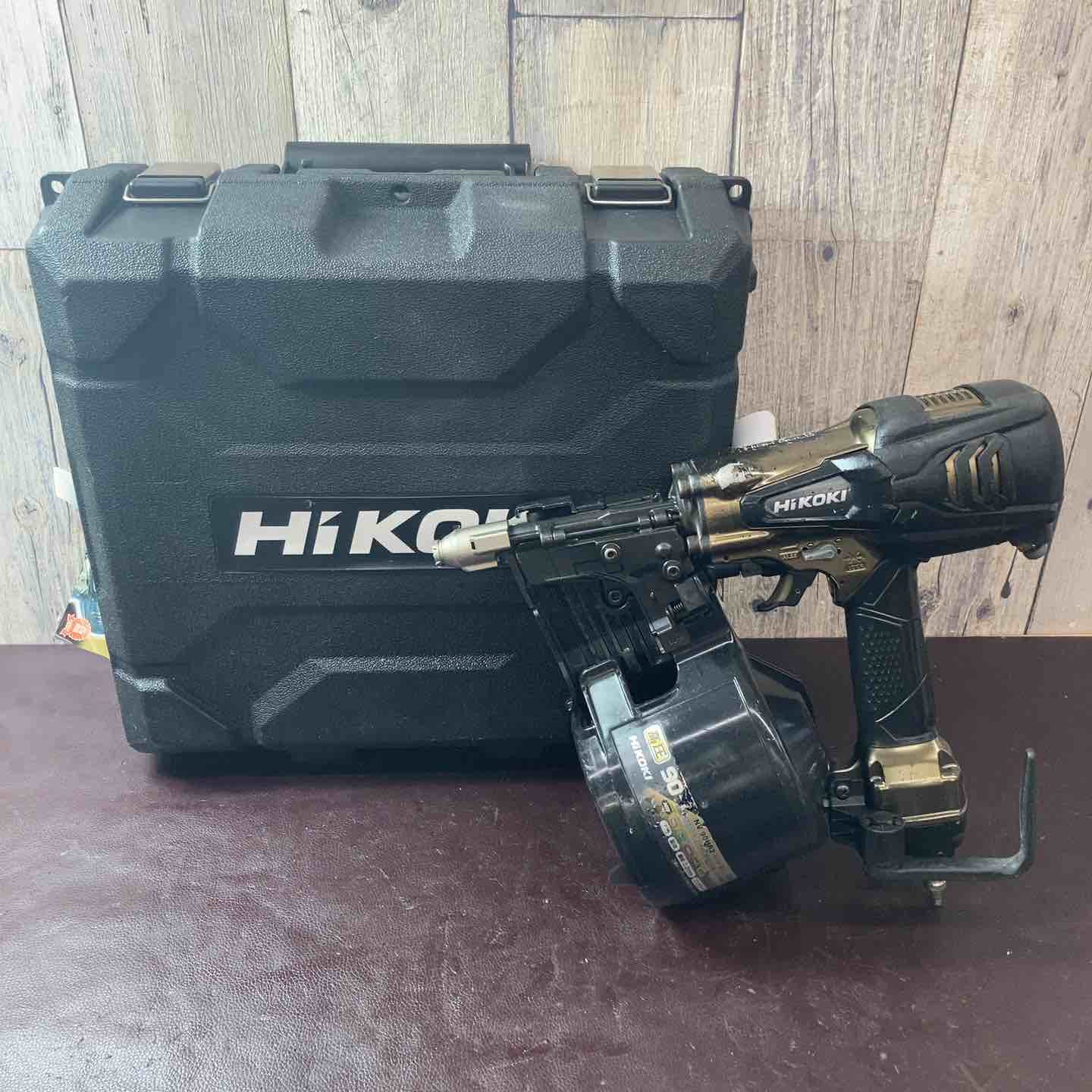 【中古】【中古品】 ハイコーキ(HIKOKI ※旧:日立工機) 高圧エア湖釘打ち機 NV90HR2(S) 【東大和店】