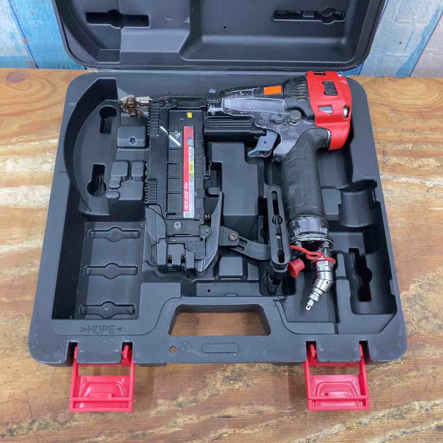【中古】★マックス(MAX) 高圧フロアタッカ HA-50F3(D)【柏店】
