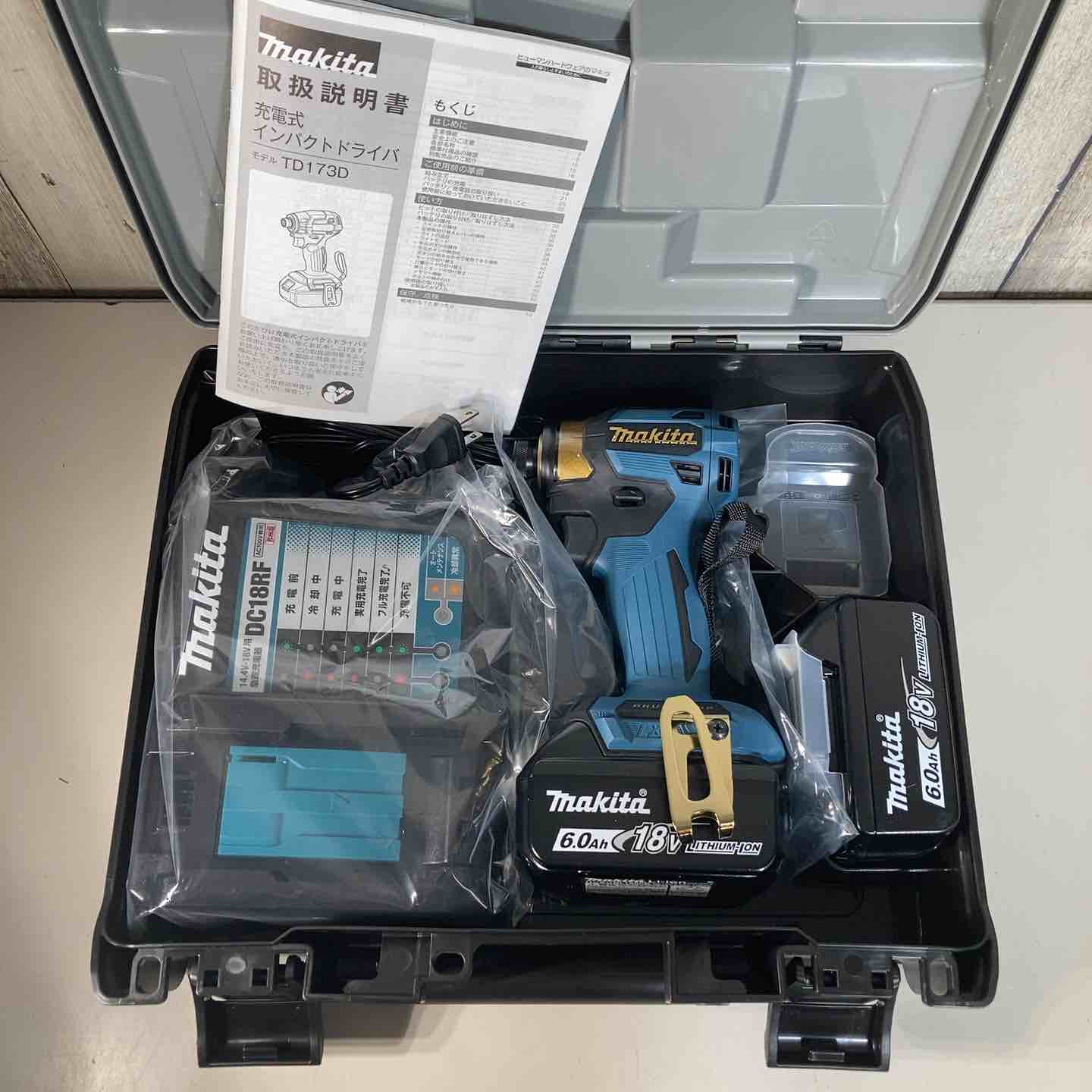 【新古】★マキタ(makita) コードレスインパクトドライバー TD173DGXPB LXT20周年記念限定カラー プレミアムブルー 純正品【戸田店】｜アクトツール店