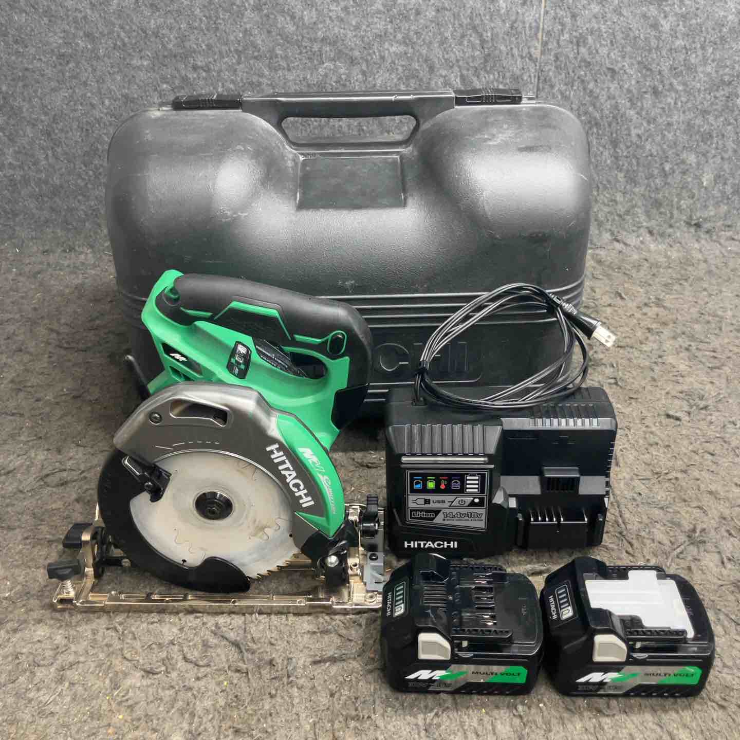 【中古】★ハイコーキ(HIKOKI ※旧:日立工機) コードレス丸のこ C3606DA(SK)(2XPS)【鴻巣店】