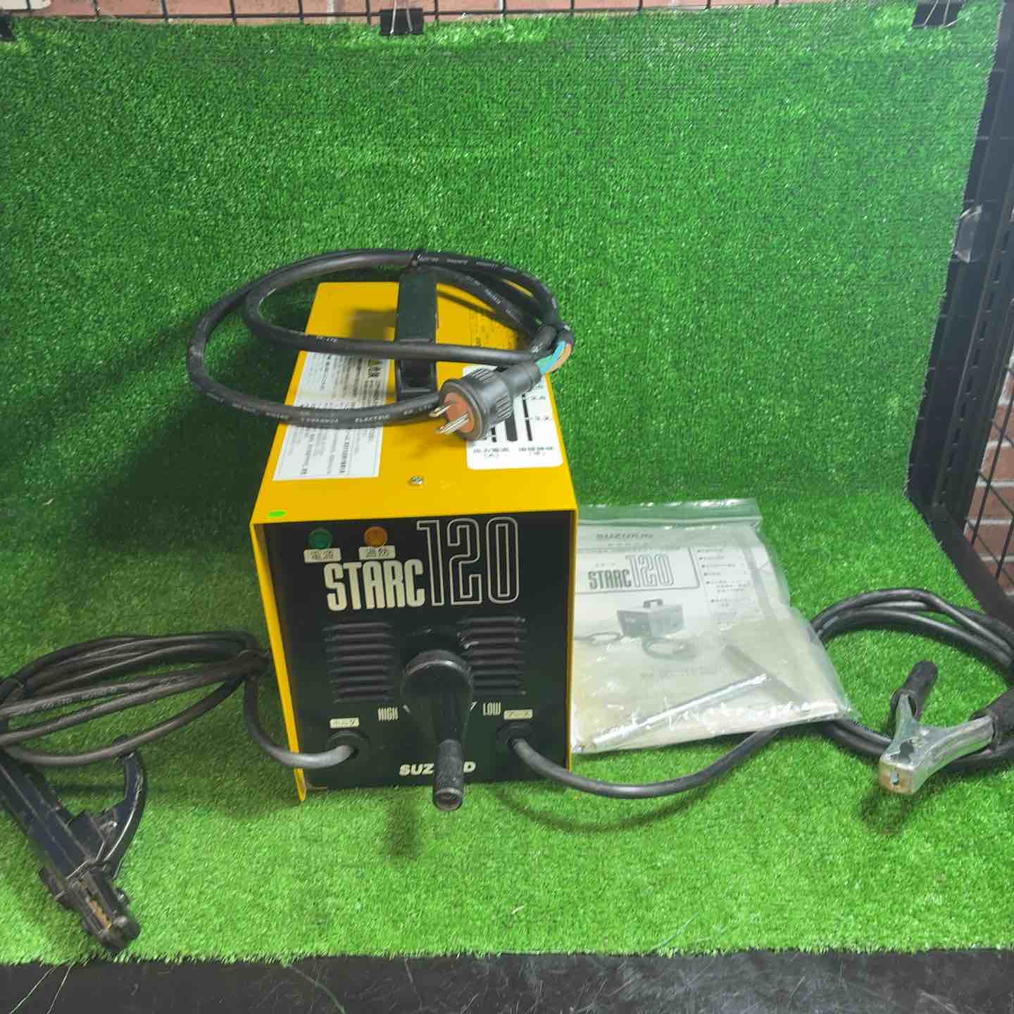 【中古】 錫ちびっ子 (SUZUKID) やり取り弧線溶接機 STARC120 スターク120 SSC-121 50サイクル 【藤沢店】