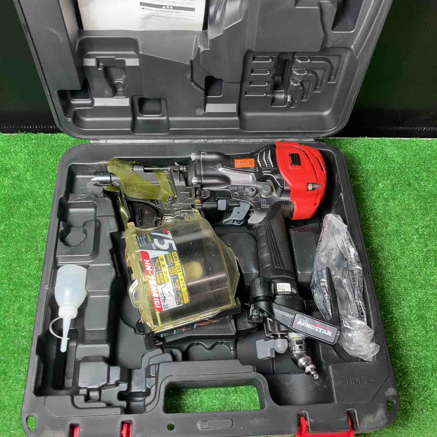 【中古】★マックス(MAX) 高圧大気圏釘打ち機 HN-75N4(D)-G【岩槻店】