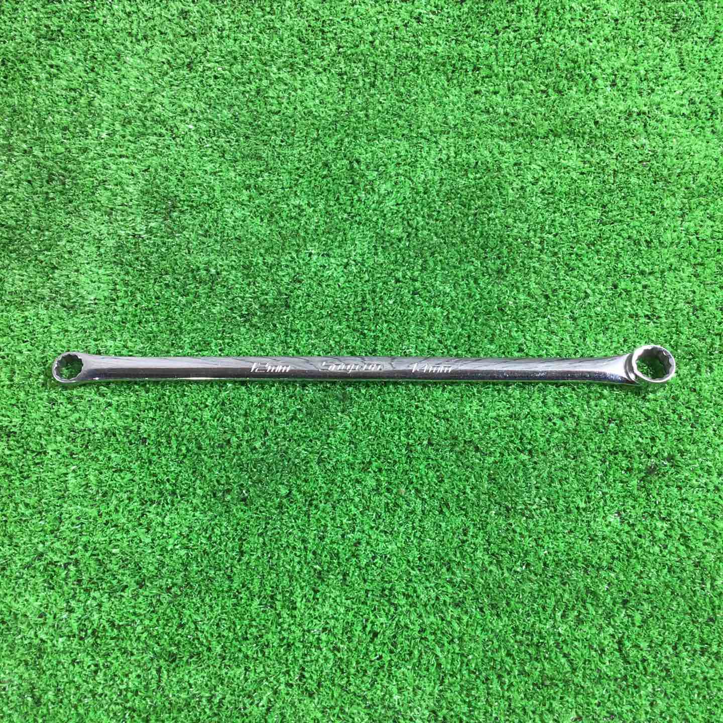 【中古】スナップオン(Snap-on) 0° オフセットロングストレートメガネレンチ XDHFM1214【三角江店】