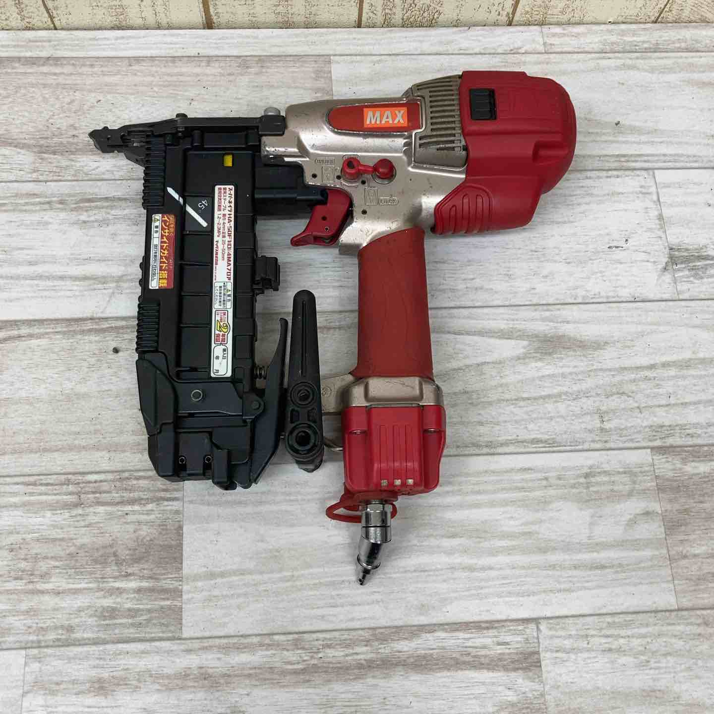 【中古】★マックス(MAX) 高圧フロアタッカ HA-50F1(D)/4MA立ち会い場【柏店】