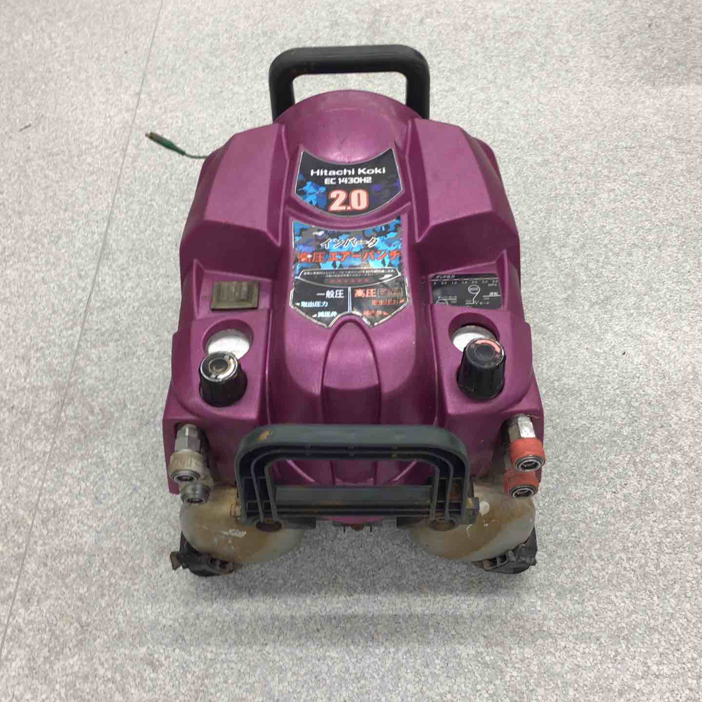 【中古】★ハイコーキ(HIKOKI ※旧:日立工機) エアコンプレッサー EC1430H2【八潮店】