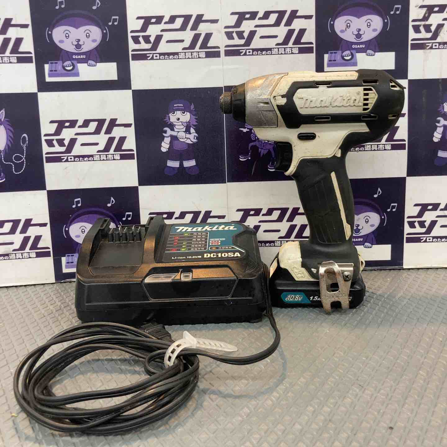 【中古】☆マキタ(makita) コードレスインパクトドライバー TD110DSHSW【所沢店】