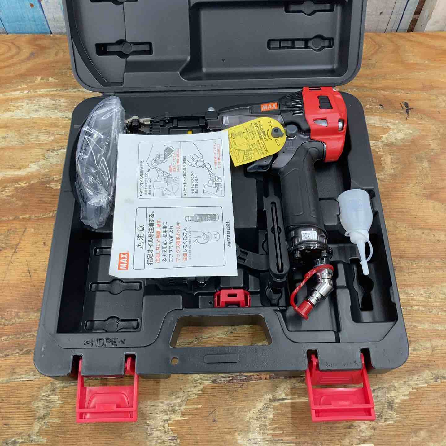 【新古】★マックス(MAX) 高圧フロアタッカ HA-50F3(D)【柏店】