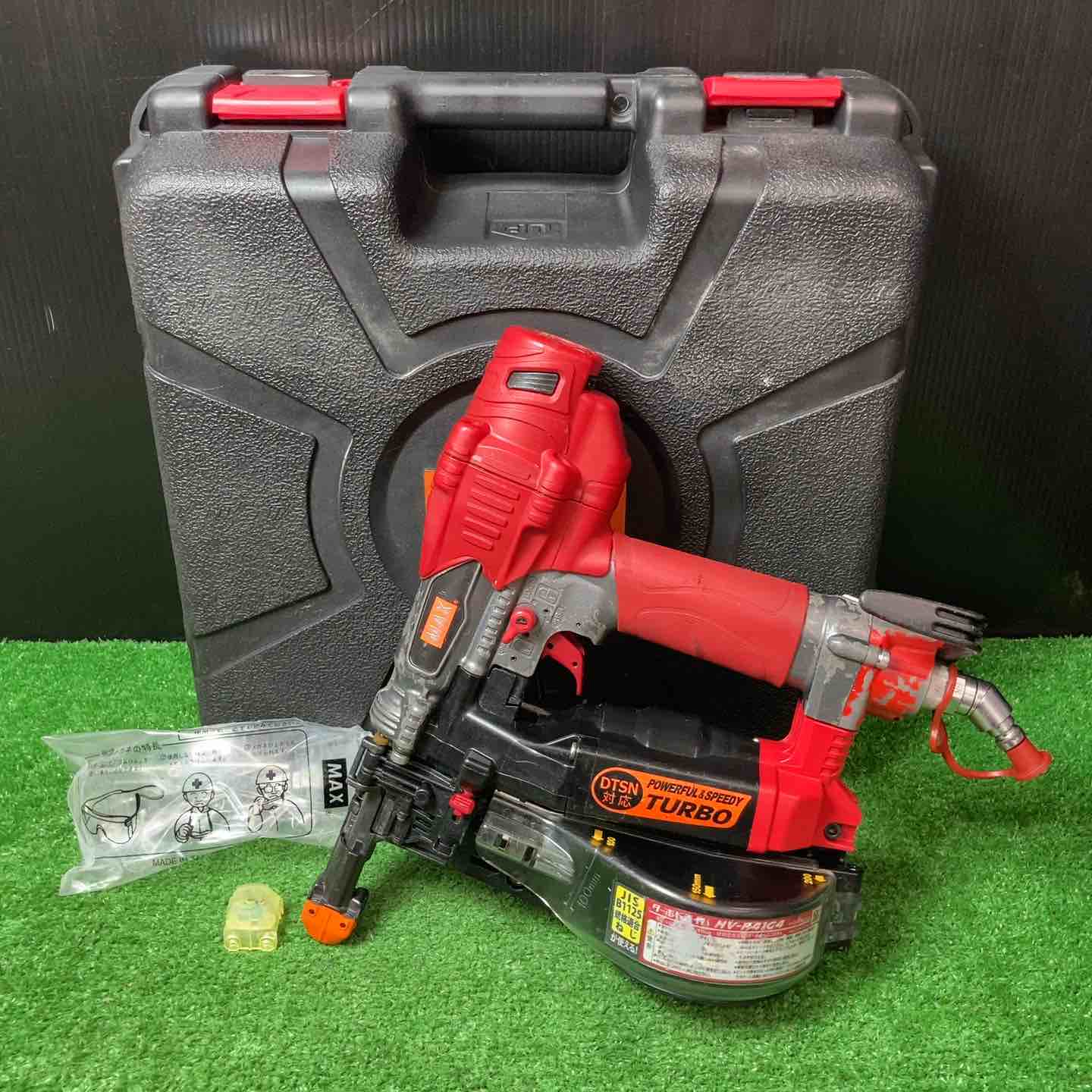 【中古】★マックス(MAX) 高圧大気圏ねじ釘打ち機 HV-R41G4【岩槻店】
