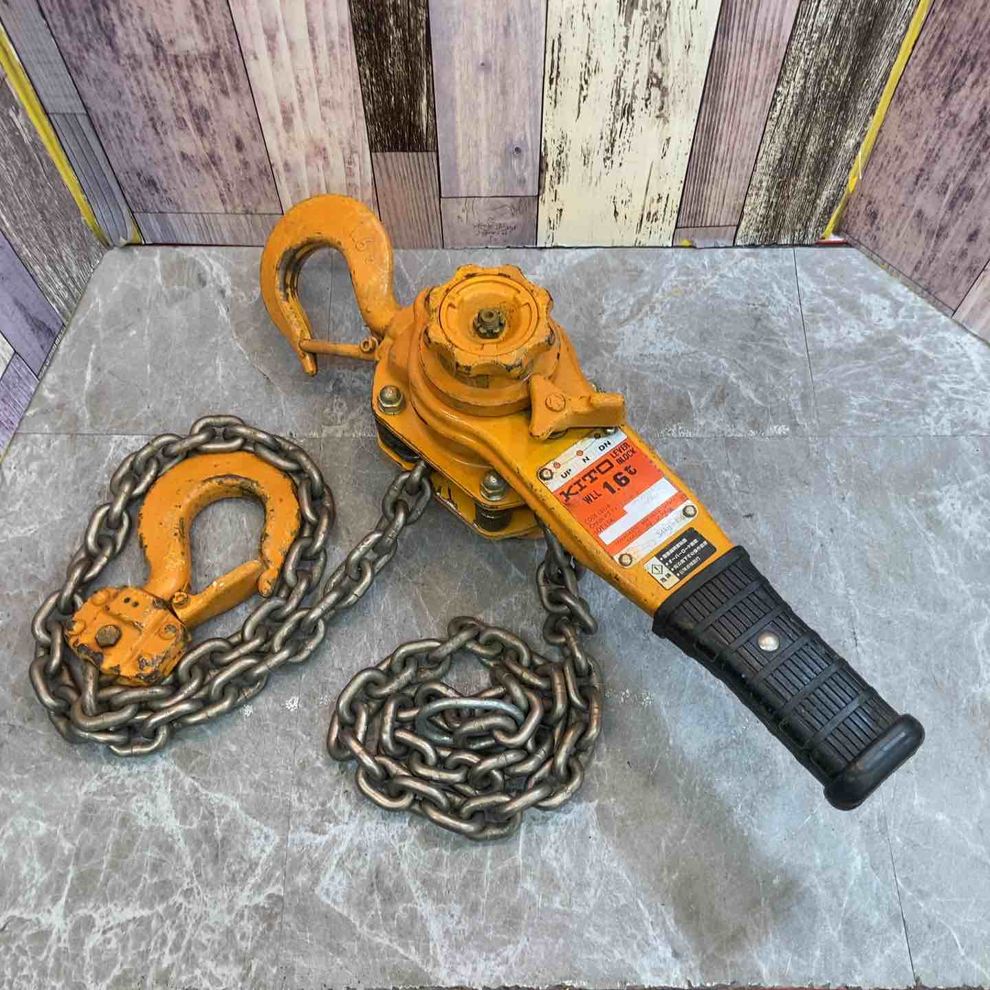 【中古】★KITO(キトー) レバーブロック LB016【八潮店】｜アクトツール店