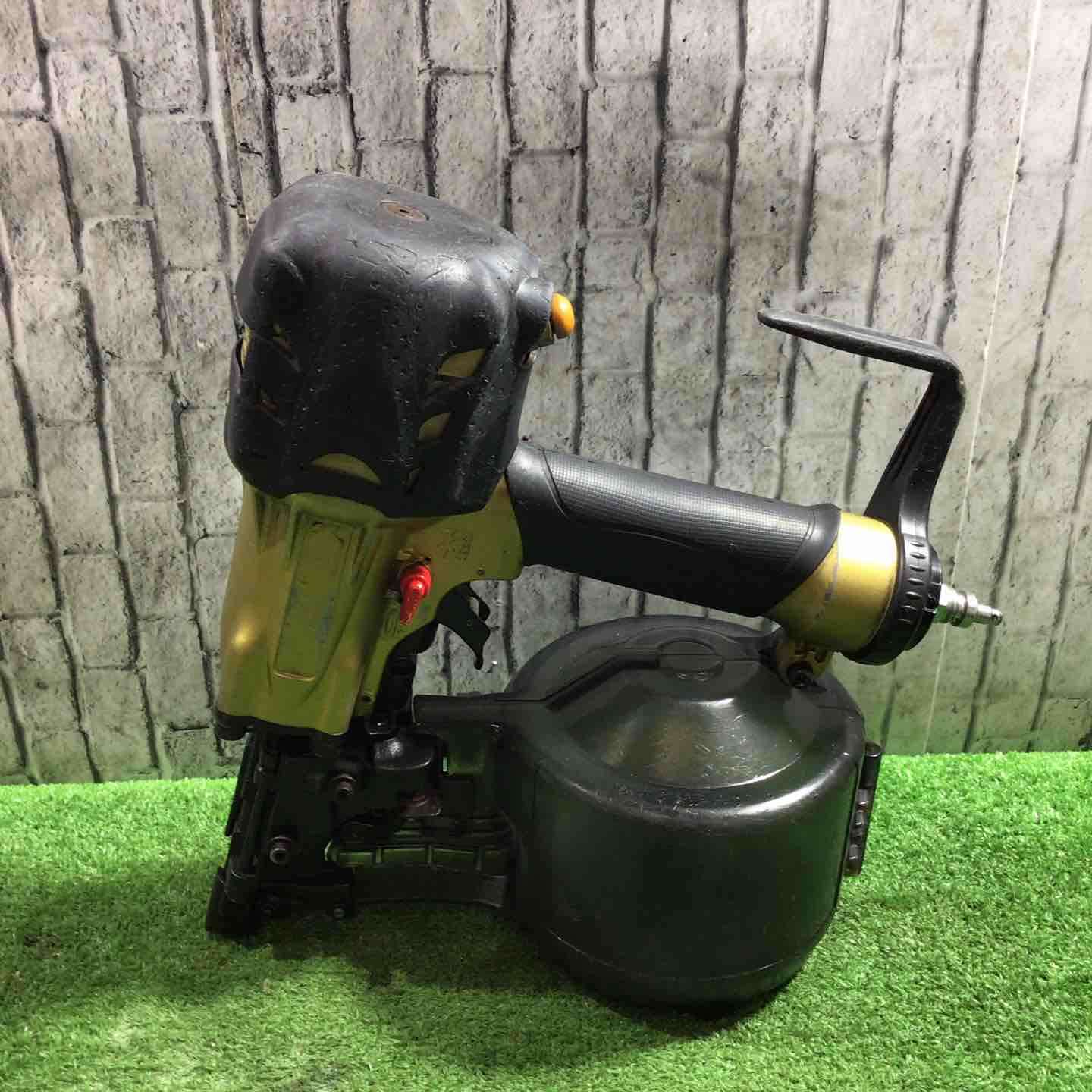 【中古】★ハイコーキ(HIKOKI ※旧:日立工機) 高圧エア湖釘打ち機 NV75HMC 動くこと突き止める済【三角江店】