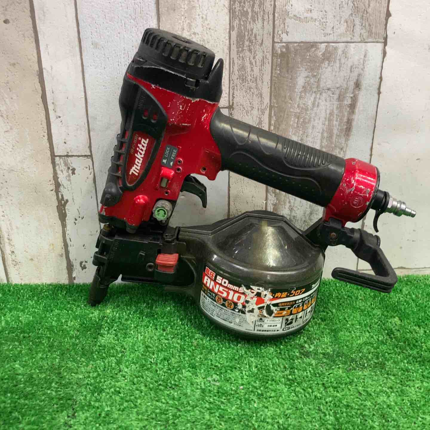 【中古】★マキタ(makita) 高圧エア湖釘打ち機 AN510H【町田店】