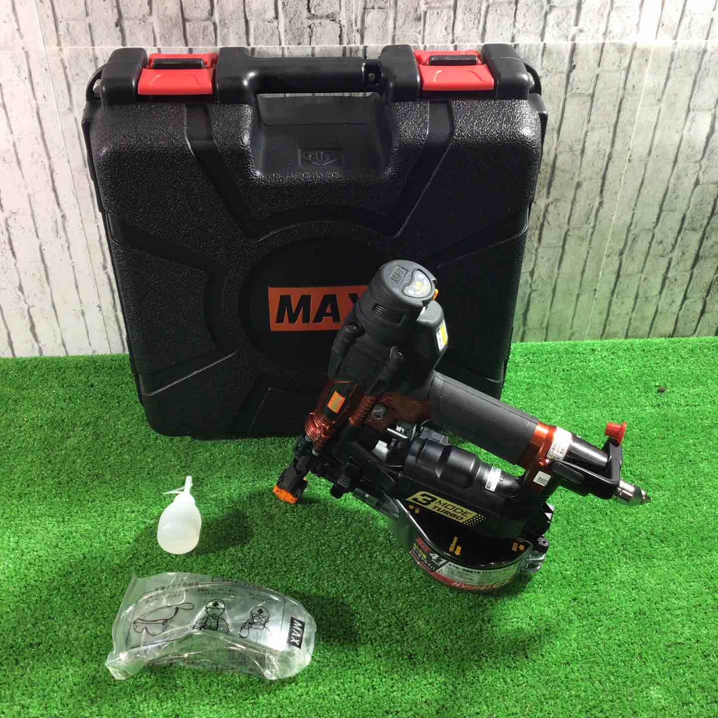【中古】★マックス(MAX) 高圧大気圏螺旋釘打ち機 HV-R41G5-R【三角江店】