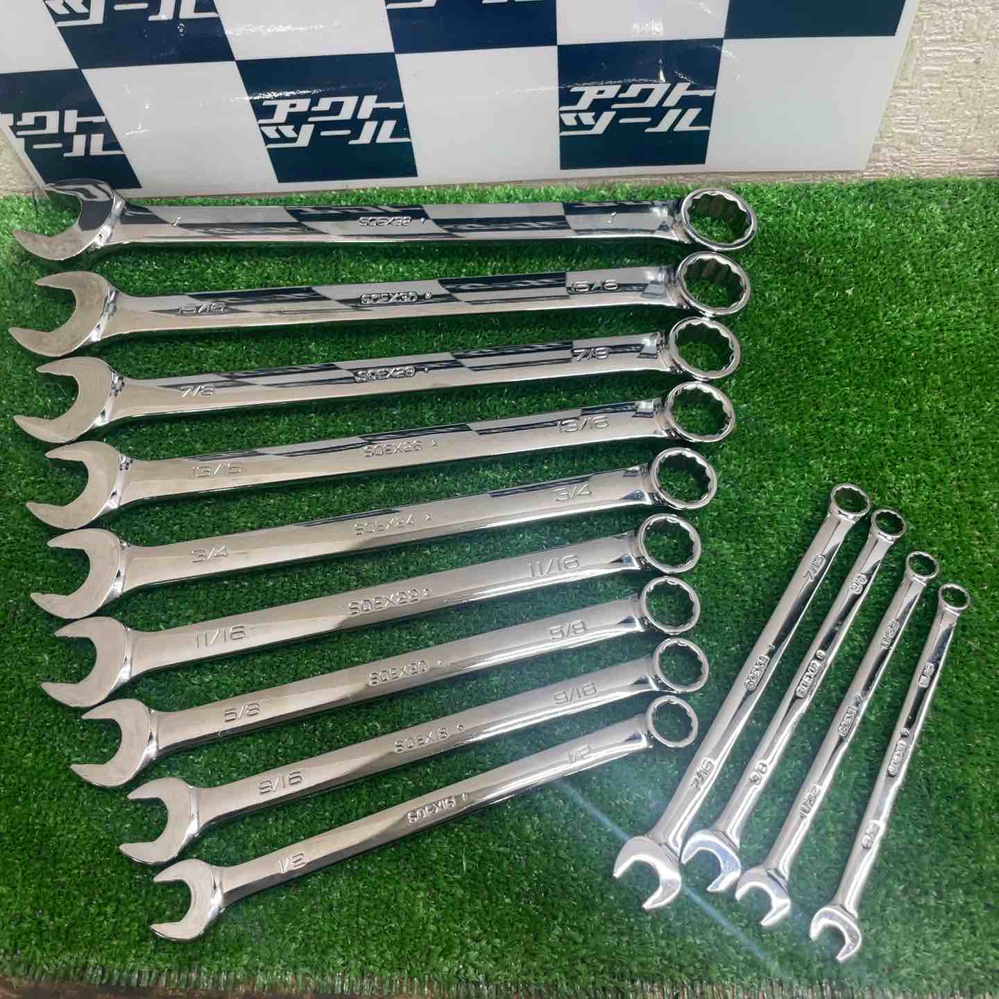 【中古】Snap-On スナップオン ズボン下鍵13点書き割り SOEX 5/16～1【草加店】