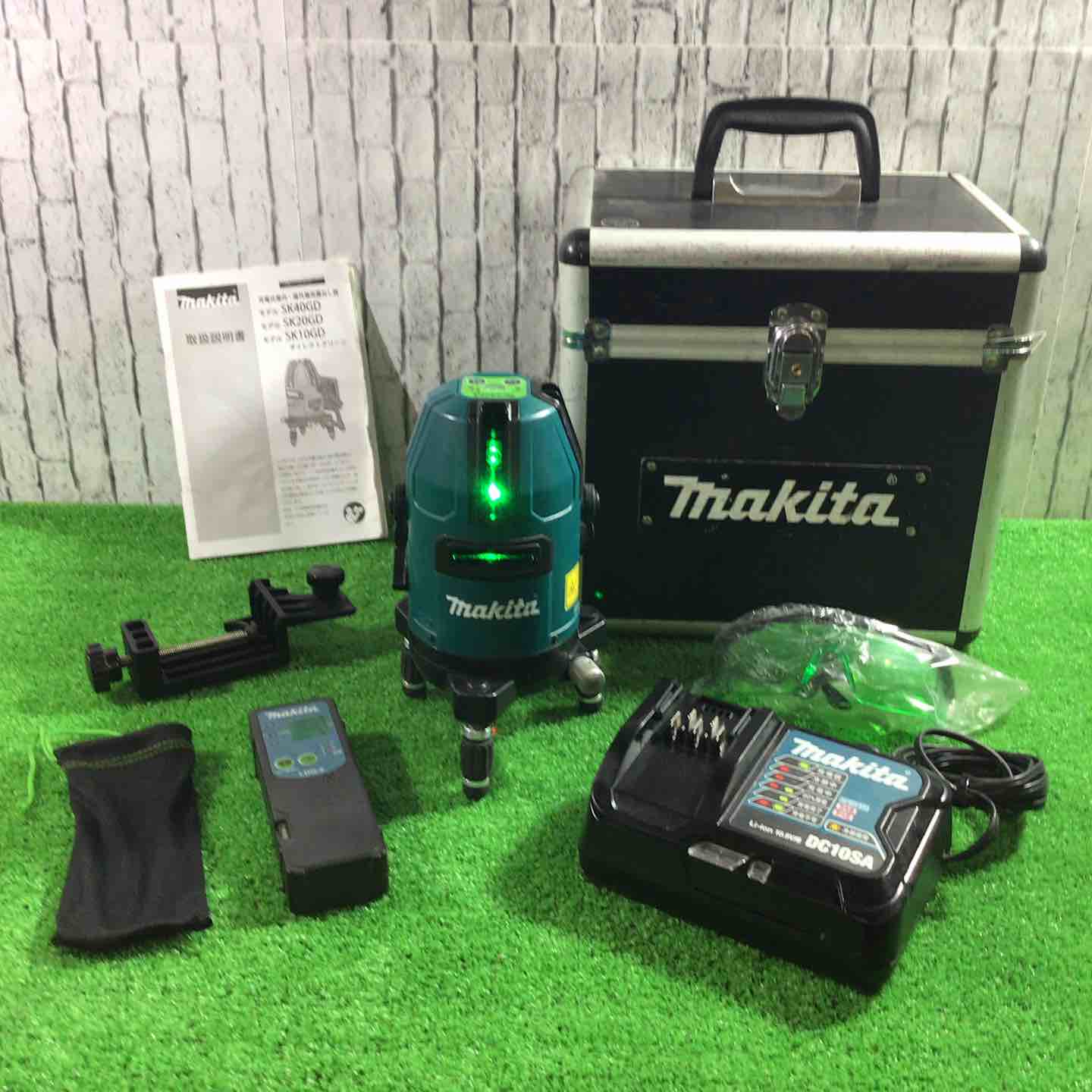 【中古】★マキタ(makita) 10.8V緑であることレーザ墨出し器 SK20GD 10.8V 動くこと突きとめる済【三角江店】