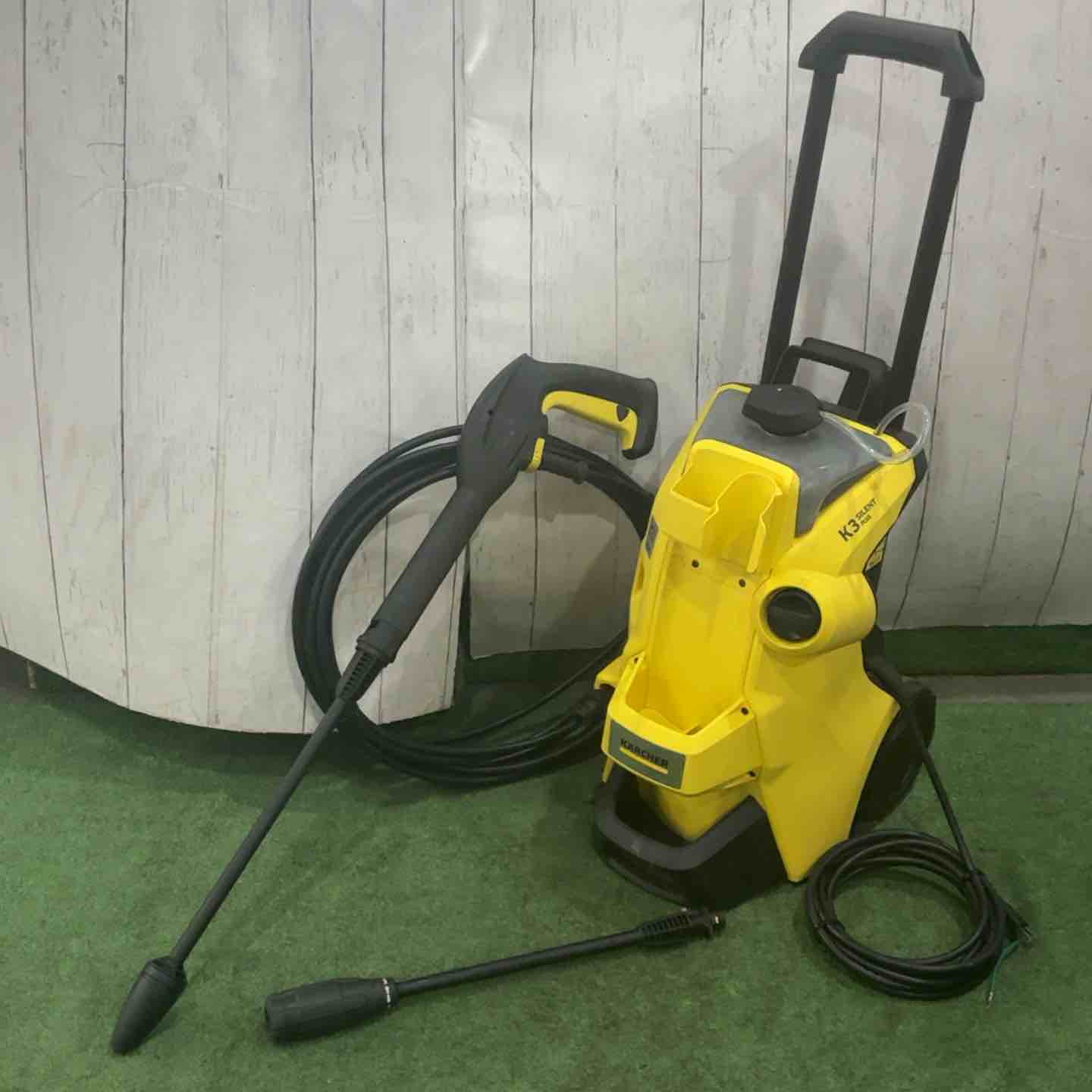 【中古】◇ケルヒャー(Karcher)高圧洗いもの機 K 3 無声映画 つけ加える (50サイクル) 1.603-200.0 動くこと突きとめる済【三角江店】