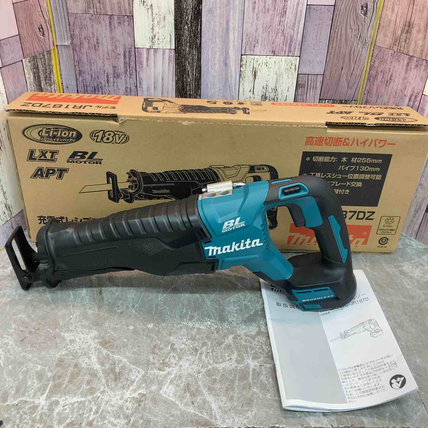 【新古】本体のみ マキタ makita 18V コードレスレシプロソー JR187DZ【八潮店】