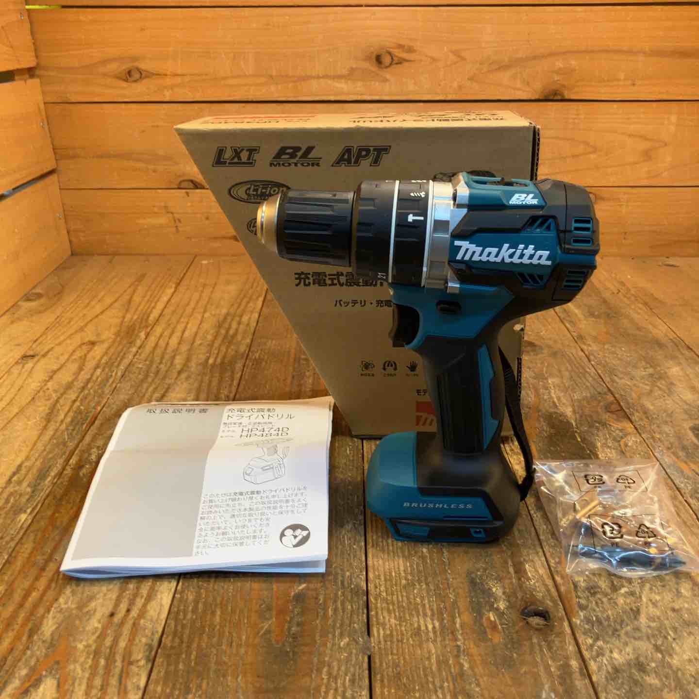【新古】☆マキタ(makita) コードレス振りまわすせん孔機１番ウッド HP484DZ【所沢店】