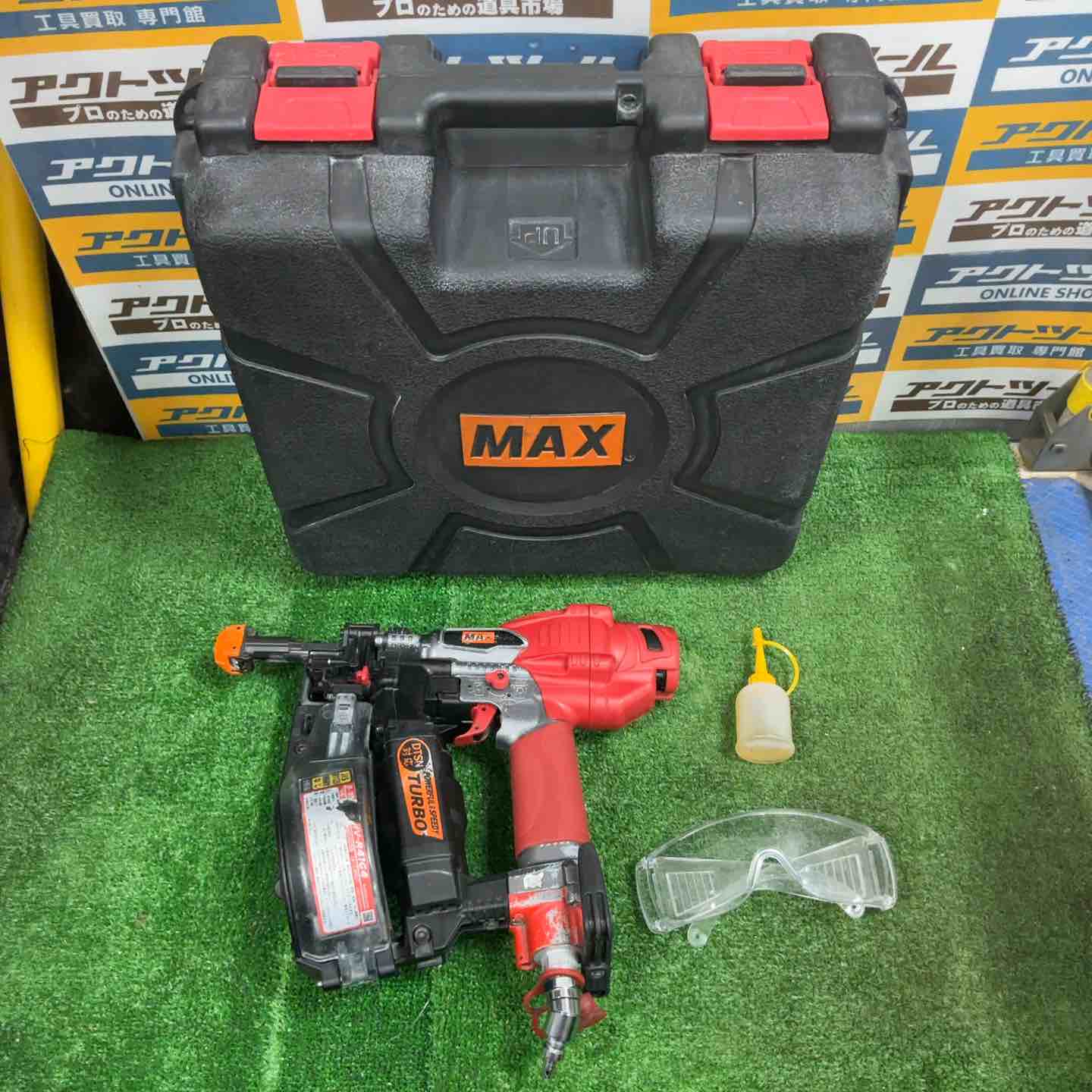 【中古】★マックス(MAX) 高圧エア湖螺旋釘打ち機 HV-R41G4【草加店】