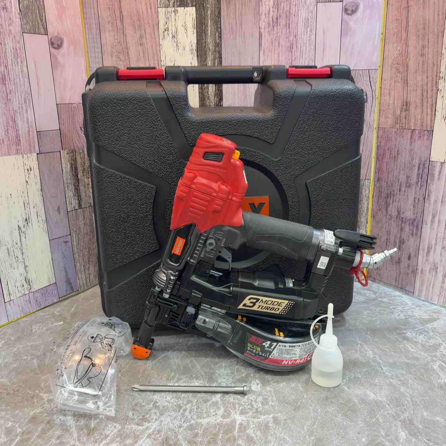 【中古】★マックス(MAX) 高圧大気圏螺旋釘打ち機 HV-R41G5-G【八潮店】