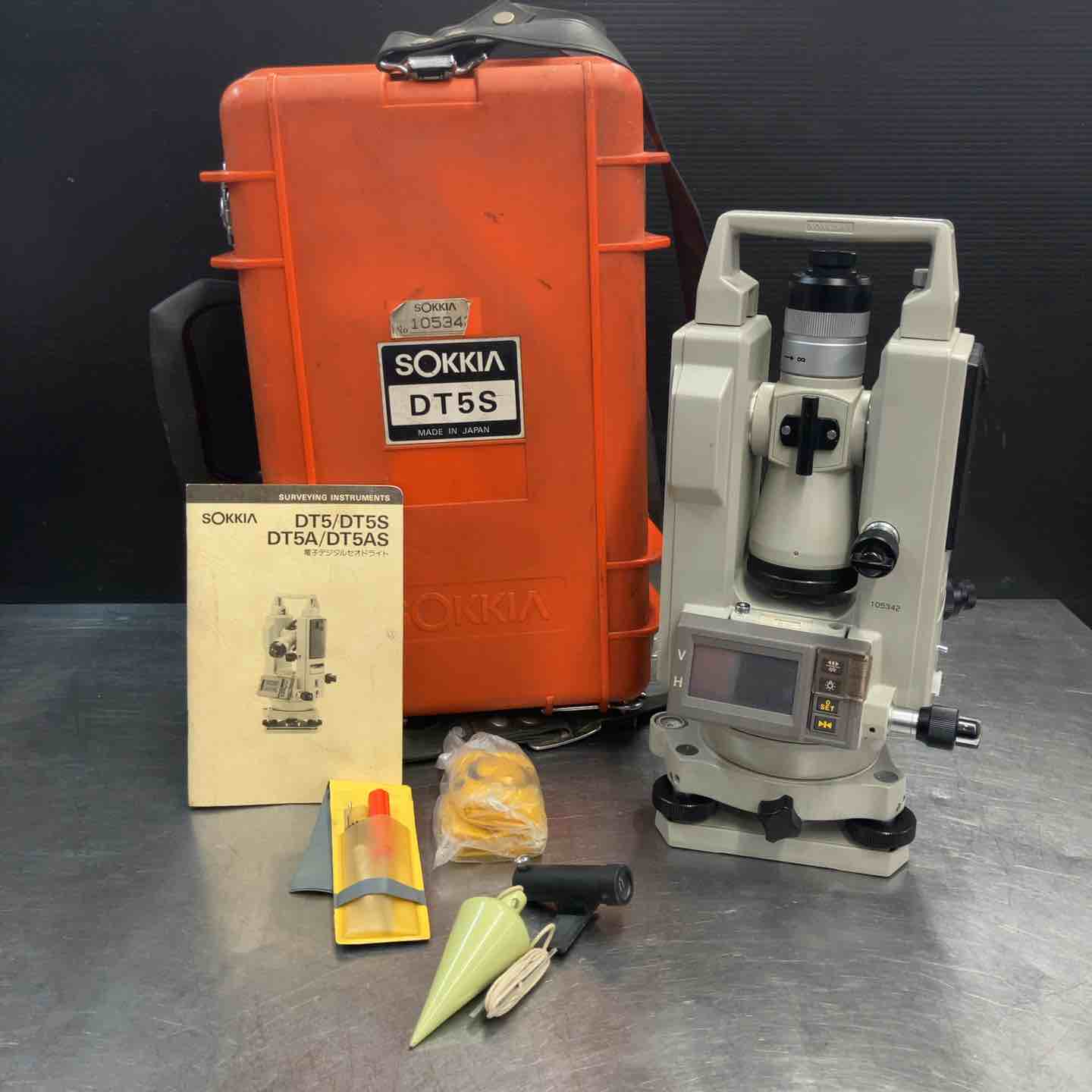 【中古】【中古品】 ソキア(SOKKIA) デジタルセオドライト(トランシット) DT5S 【東大和店】