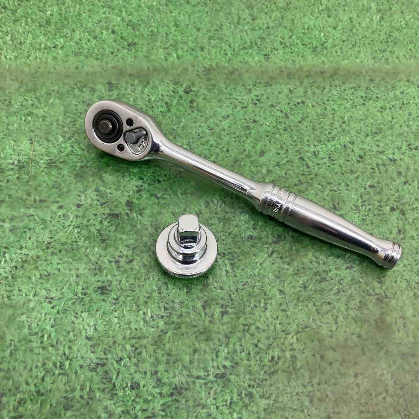 【中古】スナップオン(Snap-on) 3/8うしろ押し版行式ラチェットハンドル F723 ラチェットスピナー FRS70A書き割り【町田店】