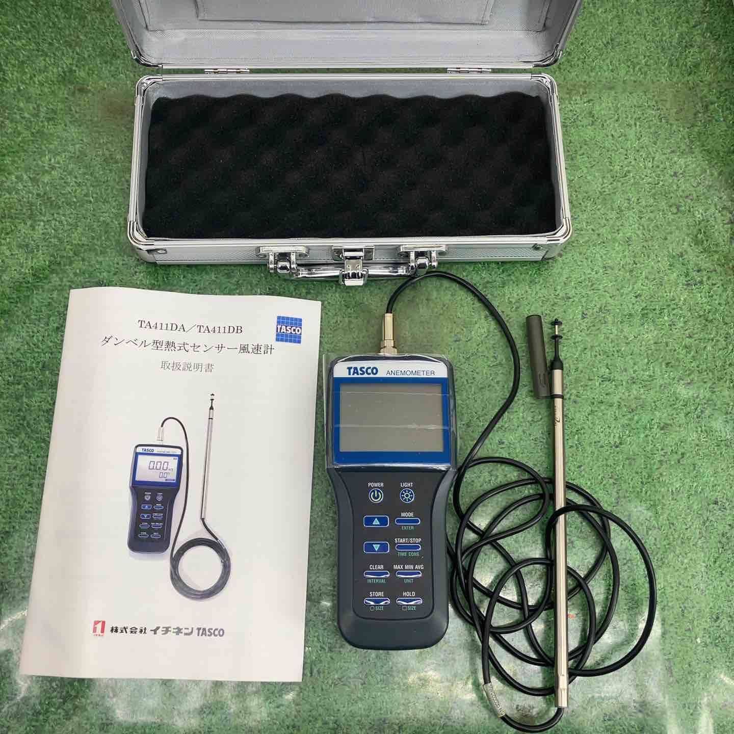 【中古】イチネンTASCO TA411DA 唖鈴型熱式風速計【町田店】