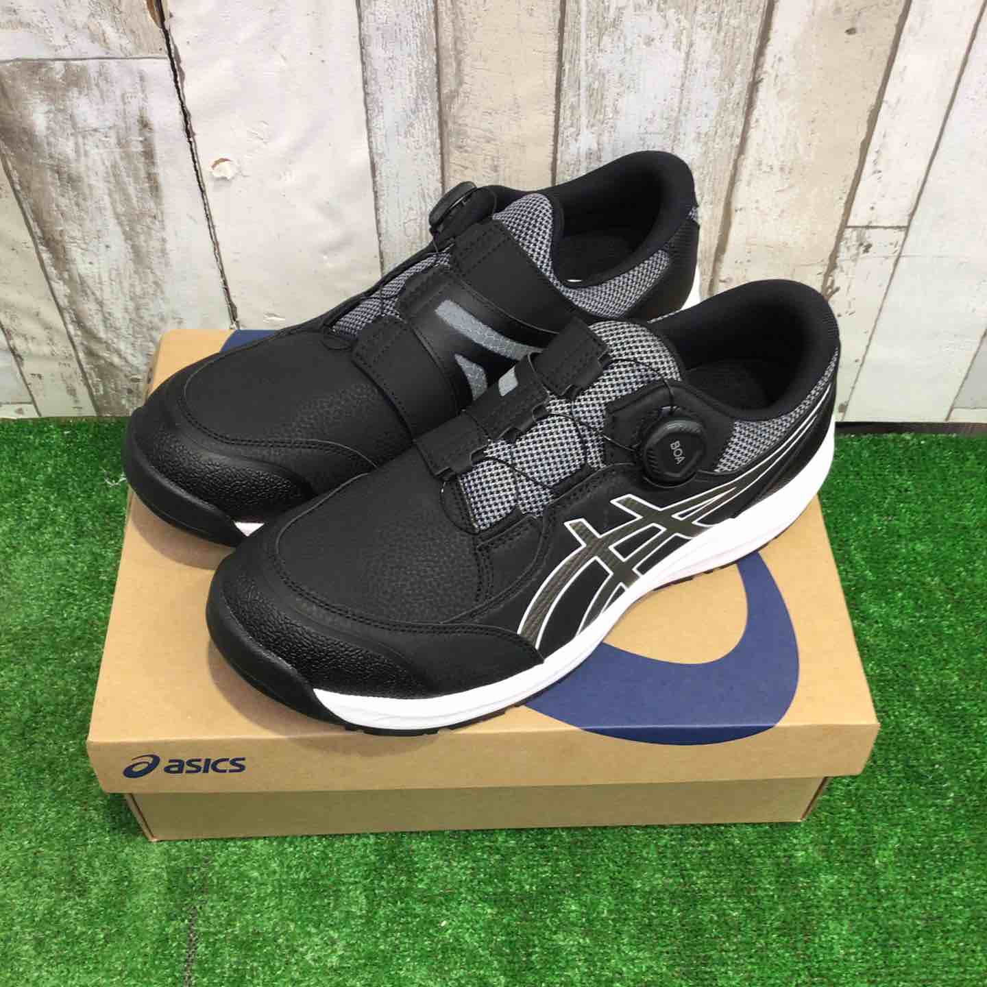 【新古】[アシックス] 安全性のある靴 ウィンジョブ CP309 BOA 28.0 黒いことX鵞鳥金属元素【町田店】