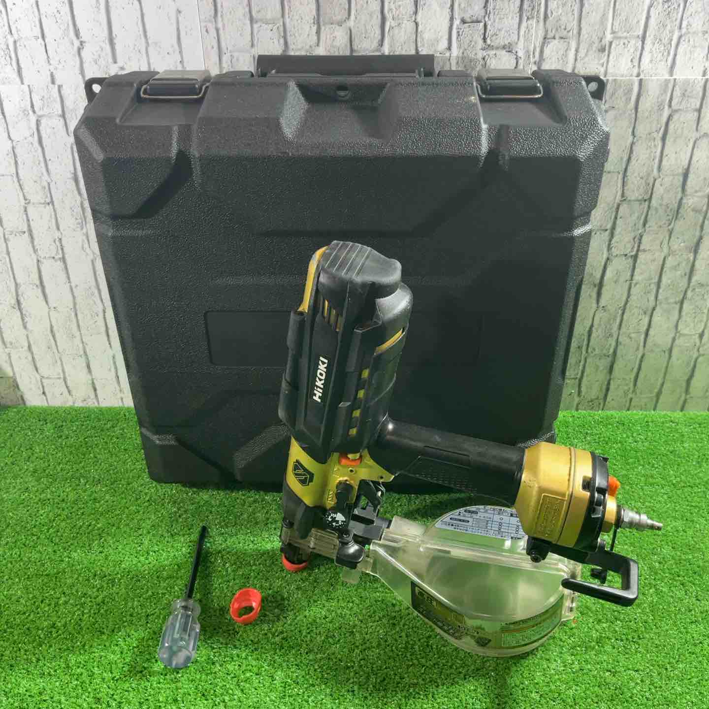【中古】★ハイコーキ(HIKOKI ※旧:日立工機) 高圧大気圏ねじ釘打ち機 WF4H3(S)【三角江店】