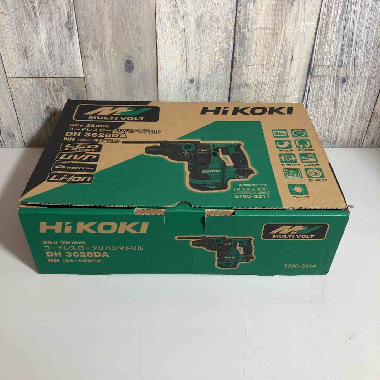 【新古】★ハイコーキ(HIKOKI ※旧:日立工機) コードレスハンマドリル DH3628DA(NN) 本体のみ【戸田店】