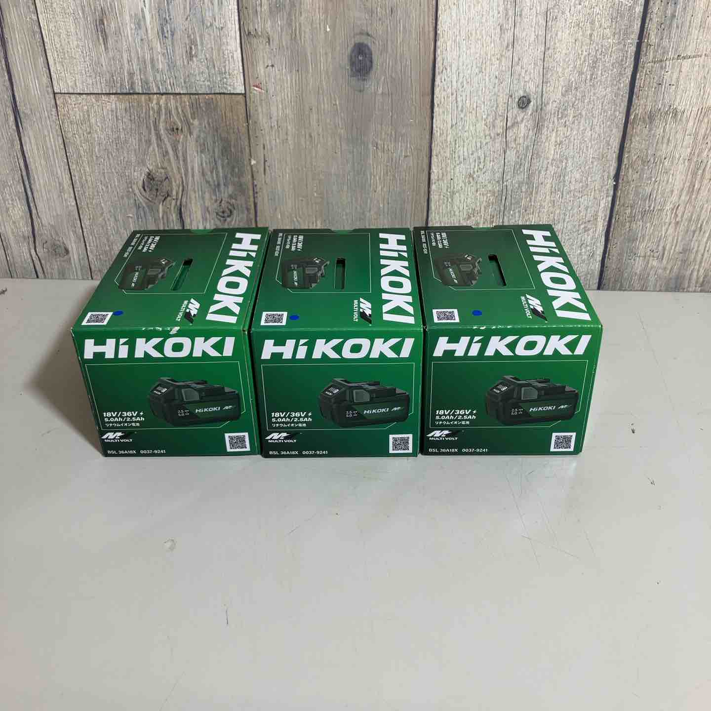 【新古】【3個書き割り】ハイコーキ HIKOKI リチウムイオン 乾電池 BSL36A18X 計測型【戸田店】