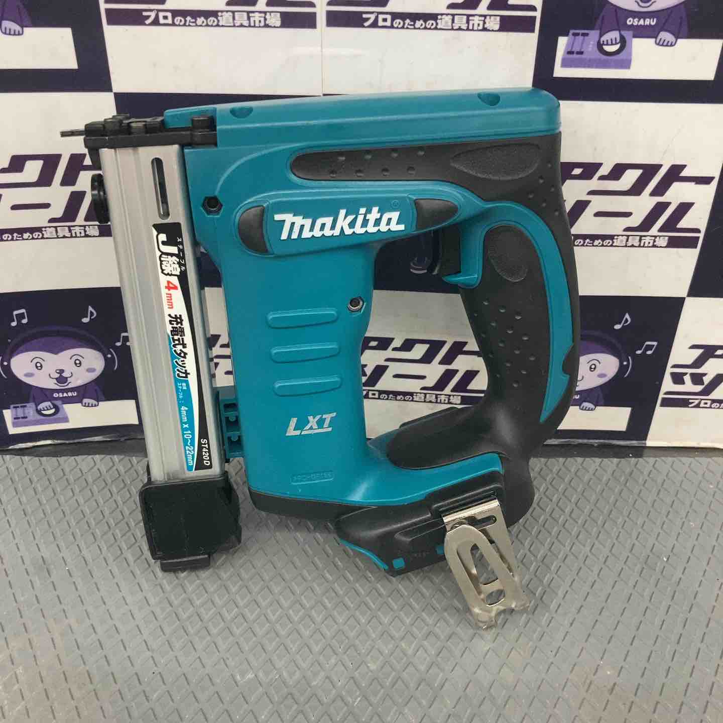 【中古】☆マキタ(makita) 14.4V 4粍 J線 コードレスタッカ ST420DRF【所沢店】