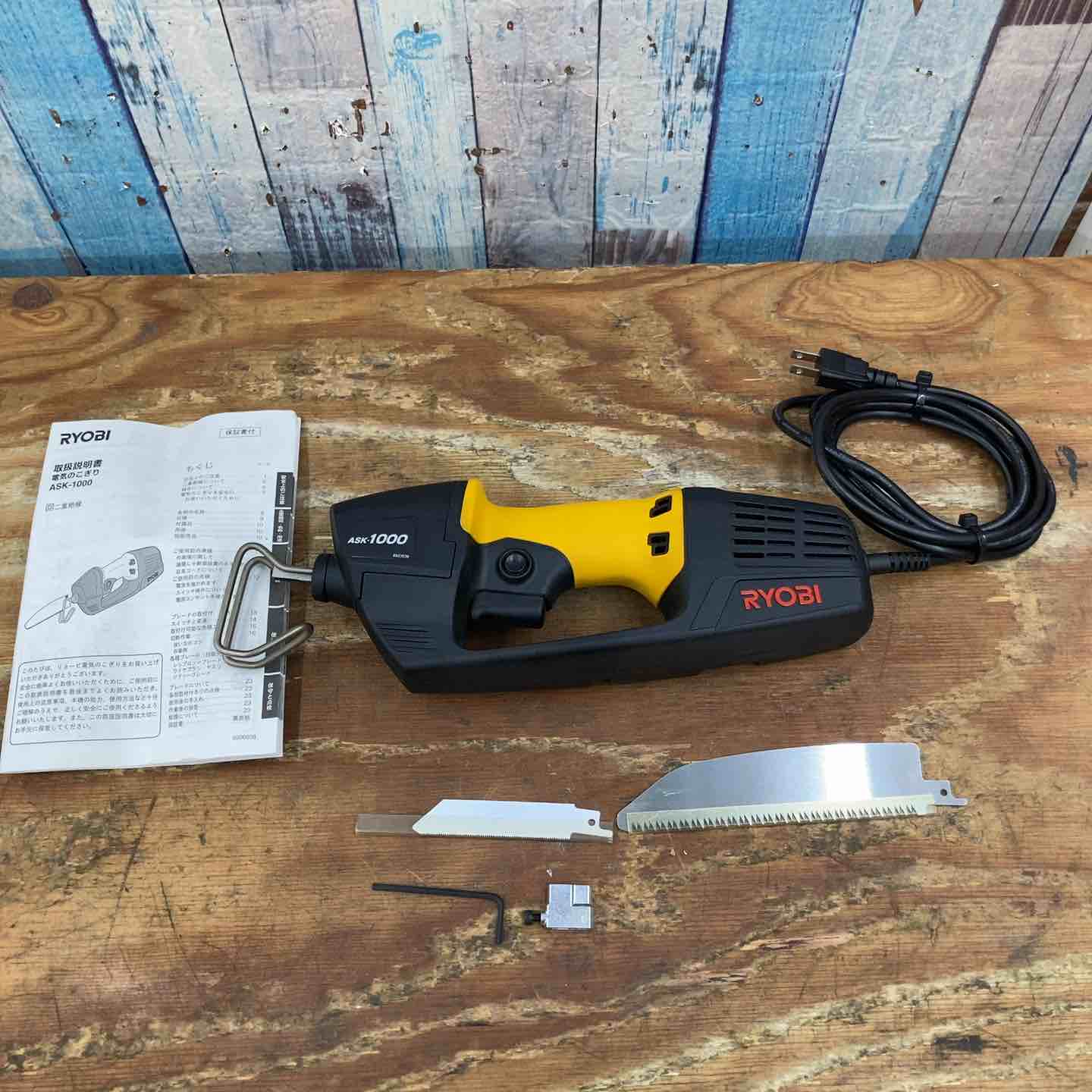 【新古】◇リョービ(RYOBI) 灯し火ノコギリ ASK-1000 619700A【柏店】