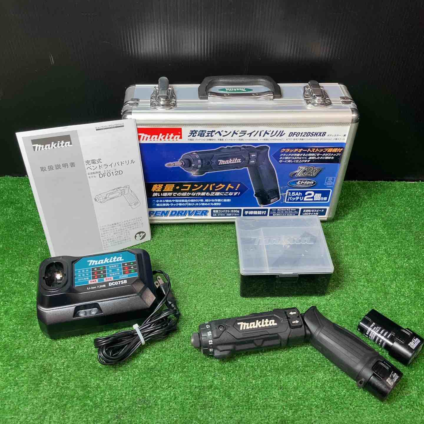 【中古】★マキタ(makita) コードレスドリルドライバー DF012DSHXB 7.2V【岩槻店】